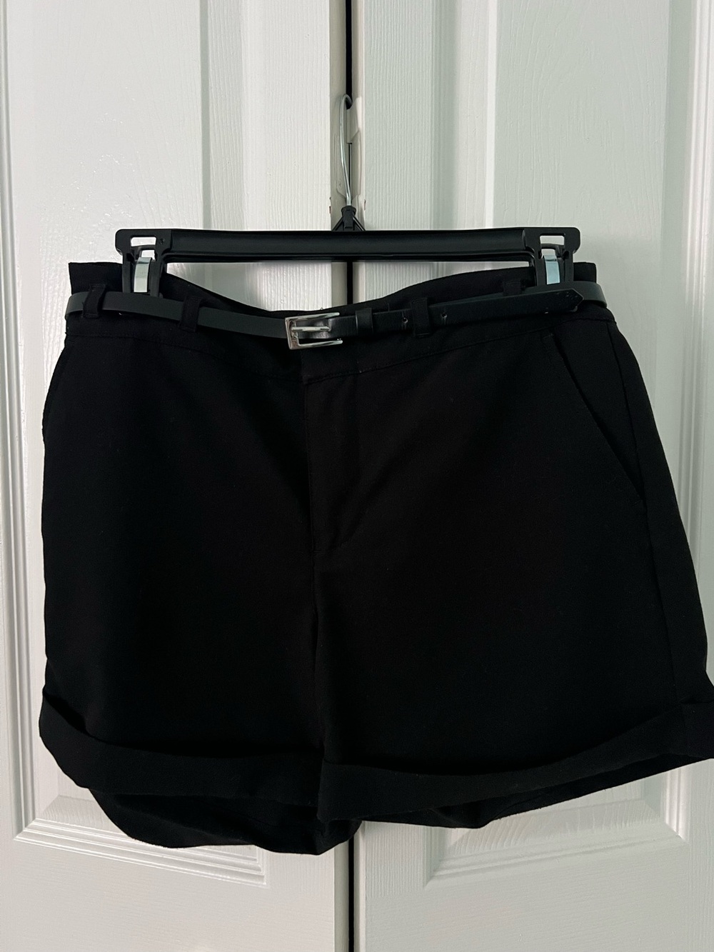 Tommy Hilfiger - Black Women's Dress Shorts with Belt